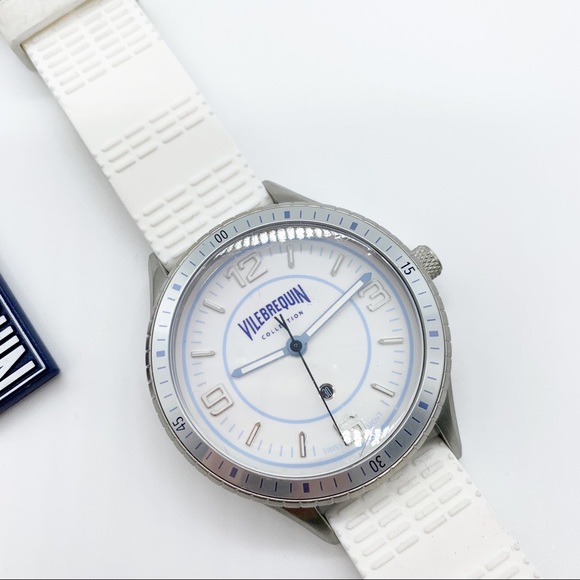 Vilebrequin Unisex Limited Ed Scuba Watch White - Picture 4 of 14